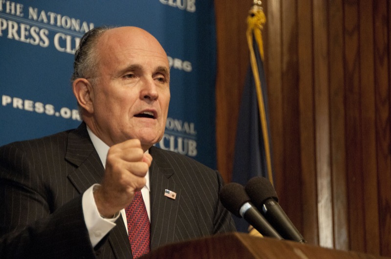 Charge Against Rudy Guiliani's Backslapper Reduced to Misdemeanor